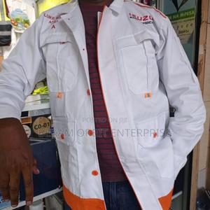 Customized Twill White Engineer Jackets - main view