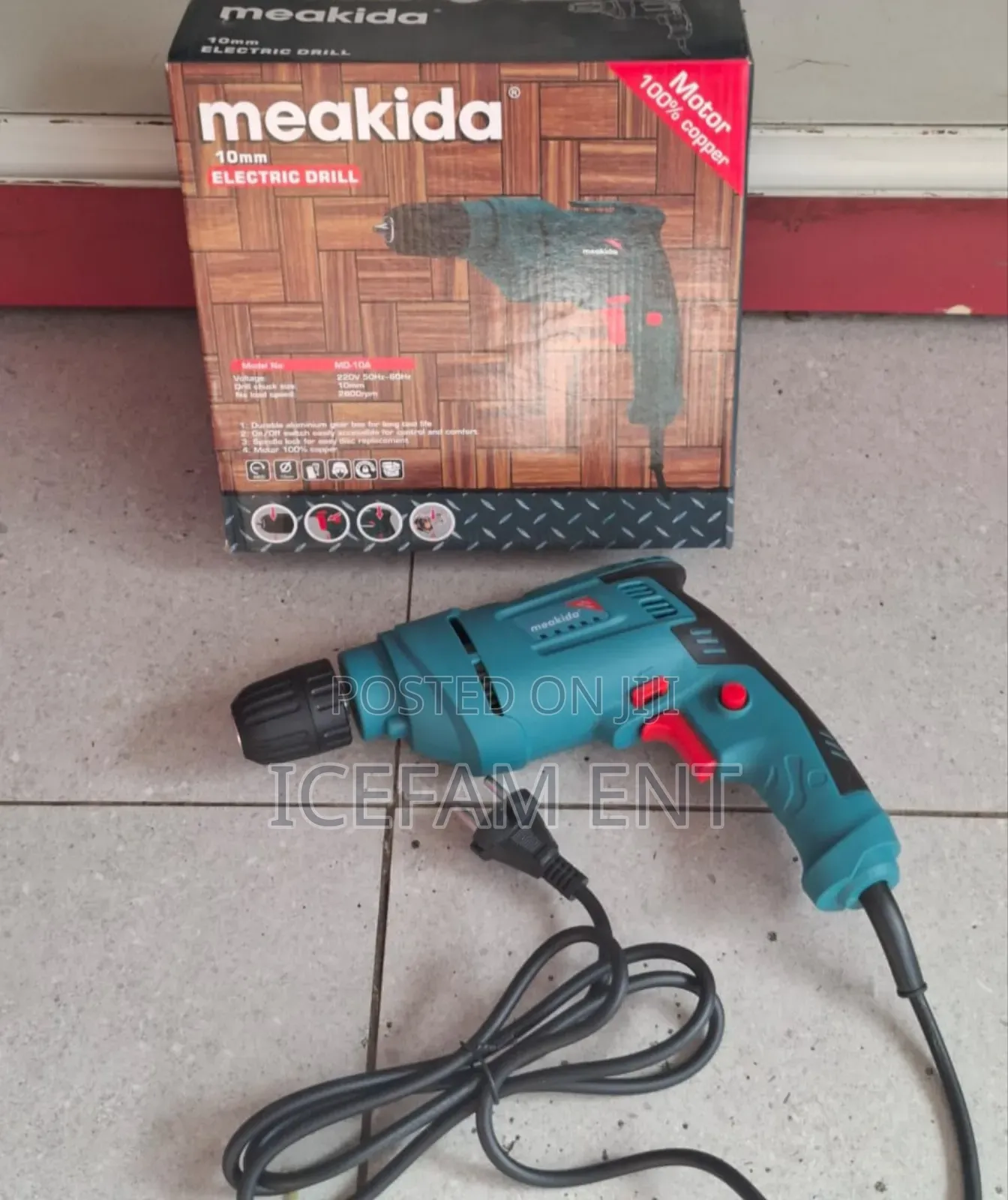 Meakida Drill/10mm Meakida Drill