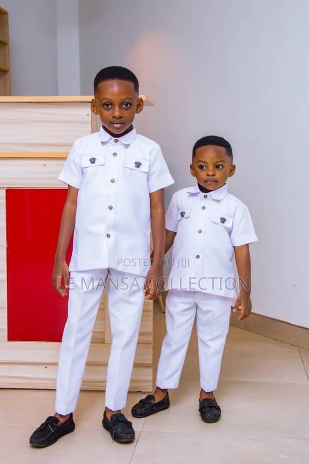 Executive Custom Kaunda Suit for Boys - thumbnail 2