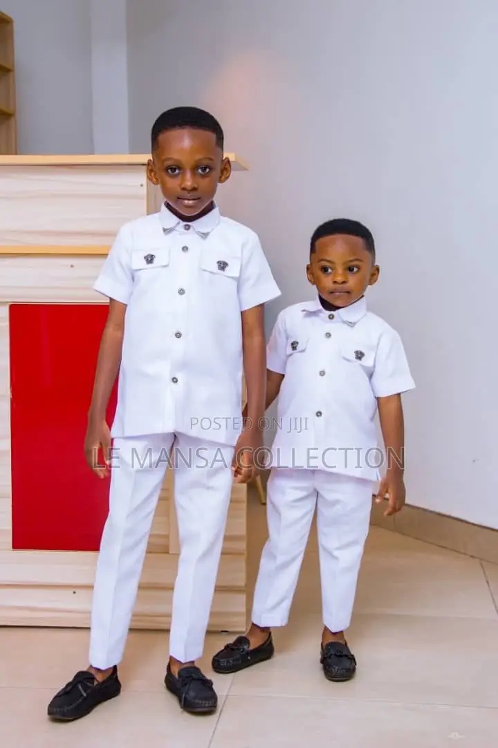Executive Custom Kaunda Suit for Boys