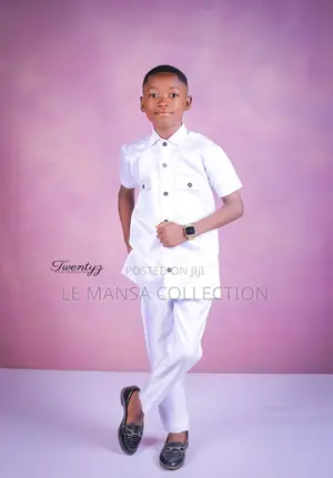 Executive Custom Kaunda Suit for Boys