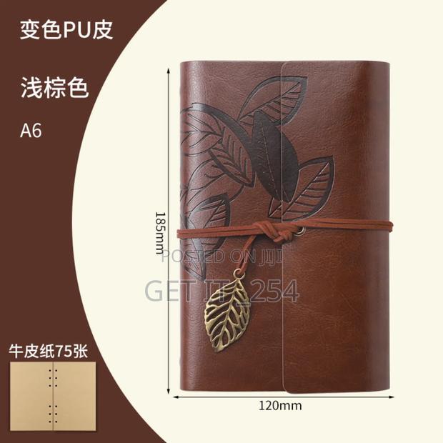 A6 Retro Leaf Notebook - main view