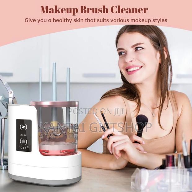 Electric Makeup Brush Cleaner With Dryer - thumbnail 2