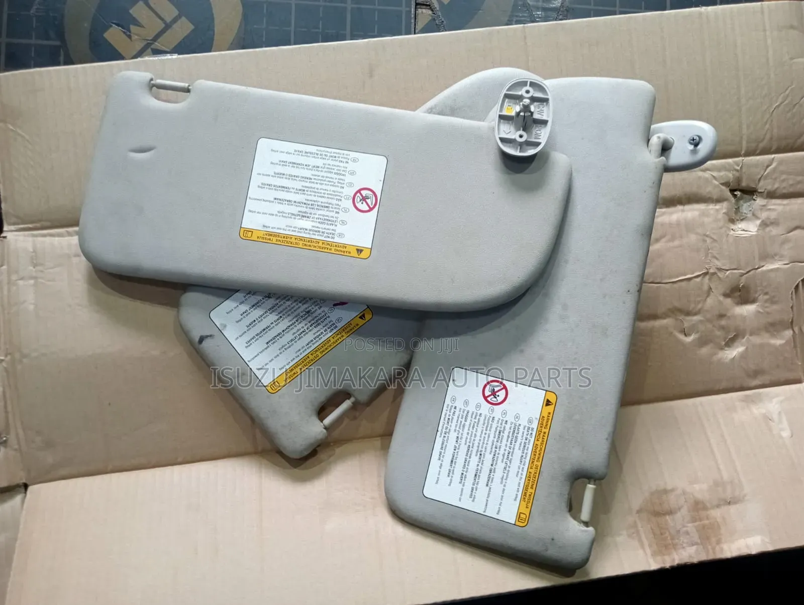Isuzu Dmax Sun Visors