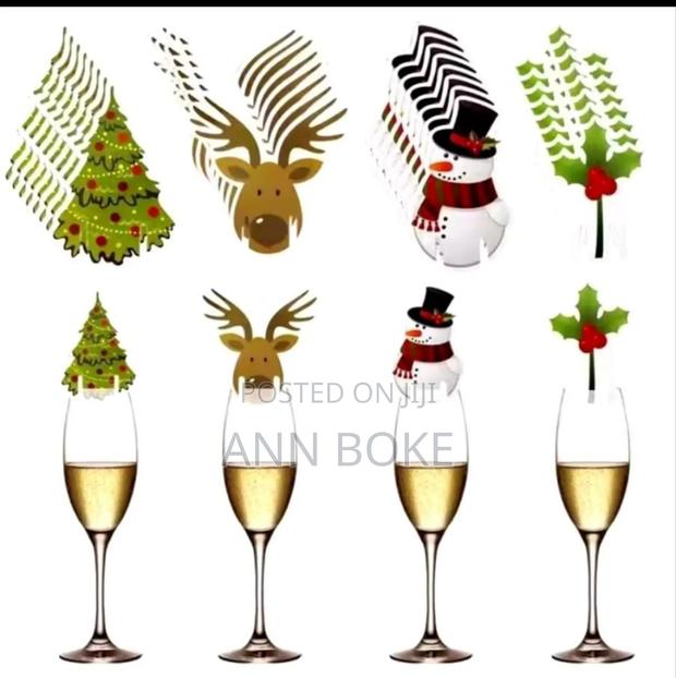 10 Pieces Christmas Cup Card for 10. Random Design