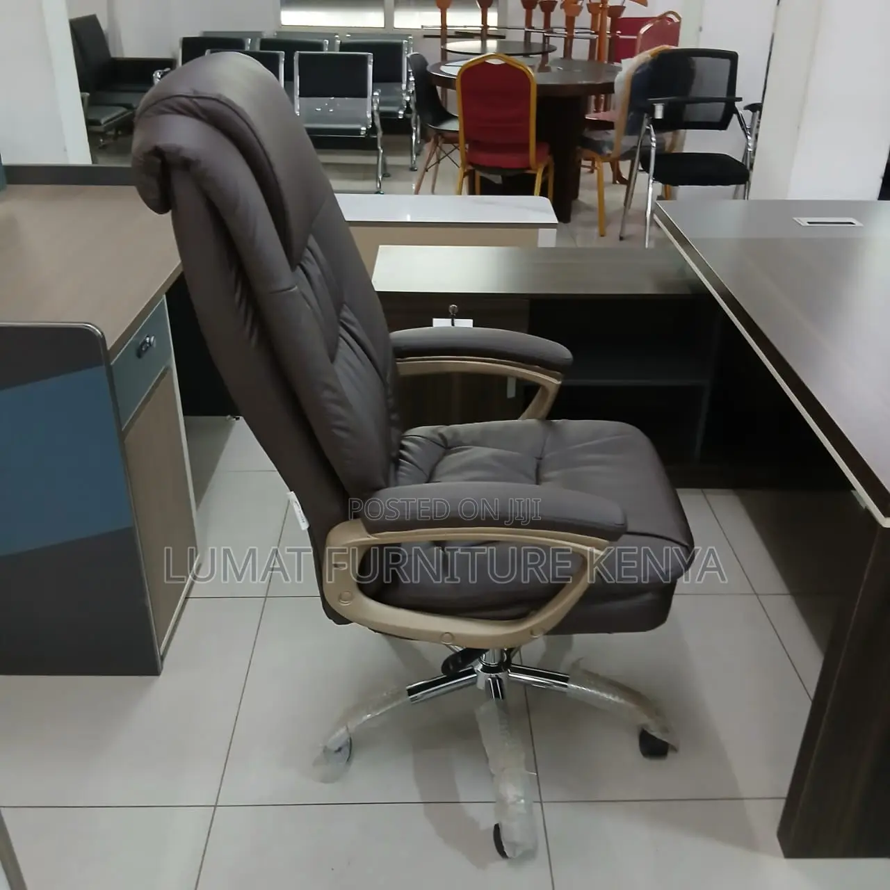 Executive Brown Office Chair