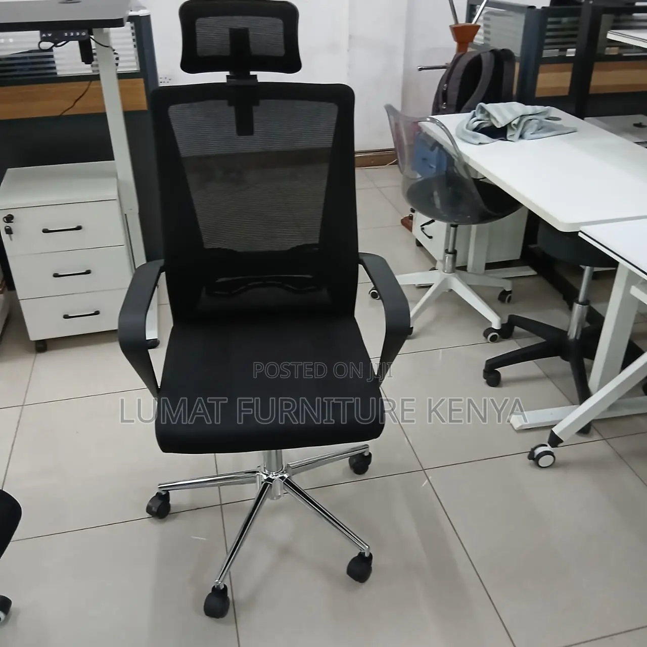 Mesh High Back Workstation Office Seat