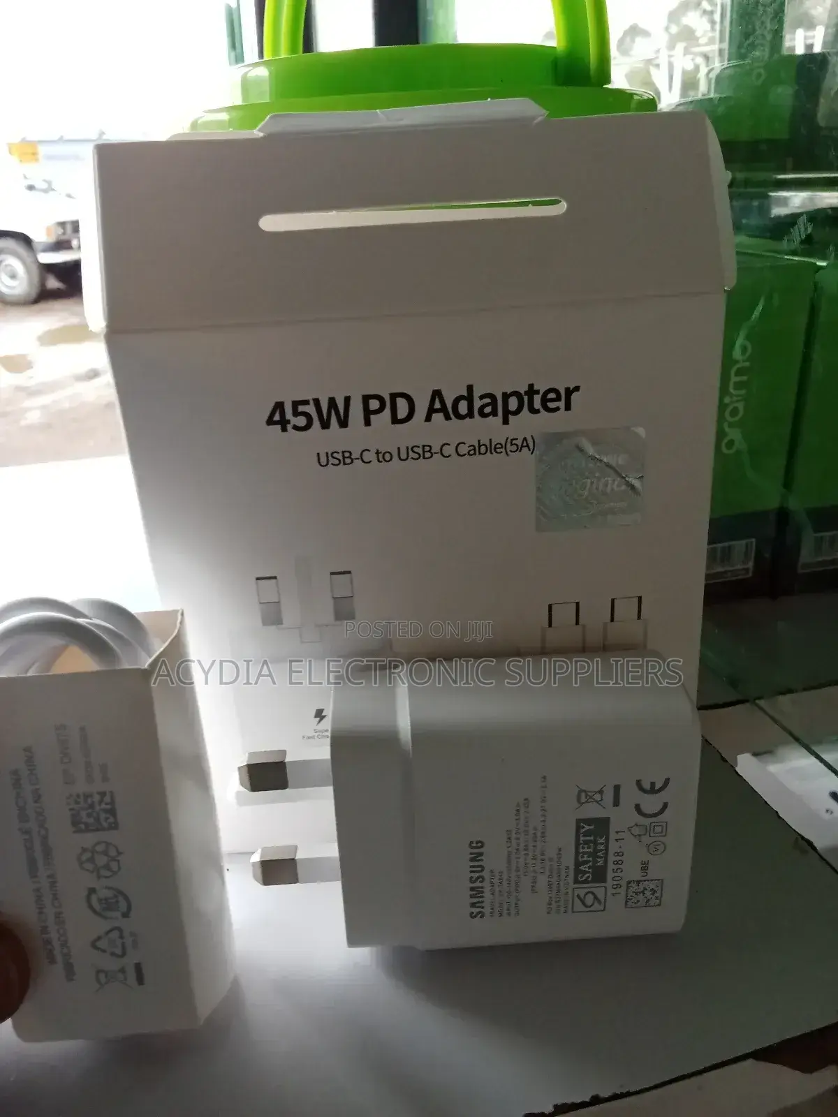 Samsung 45w Pd Adapter With Usb C to C Cable(5a)