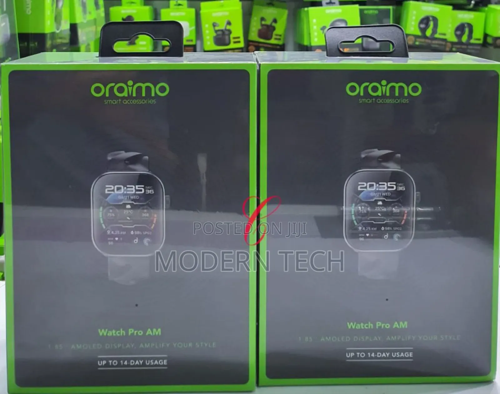 Oraimo Watch Pro Am Osw-811h 1.85′′ Amoled Ip68 Smart Watch