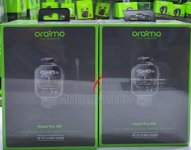 Oraimo Watch Pro Am Osw-811h 1.85′′ Amoled Ip68 Smart Watch
