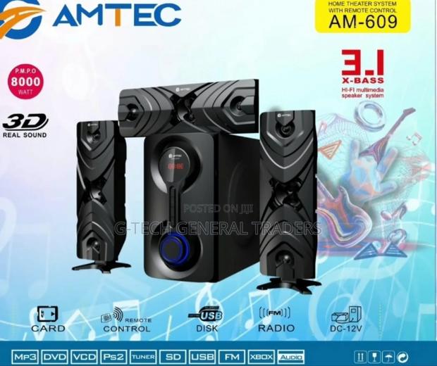 Amtec Am-609 Multimedia Speaker System 8000w