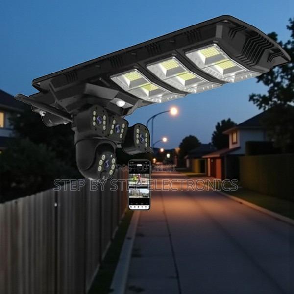 V380 Pro 450w Smart Solar CCTV Camera With Loudspeaker and Mic - main view