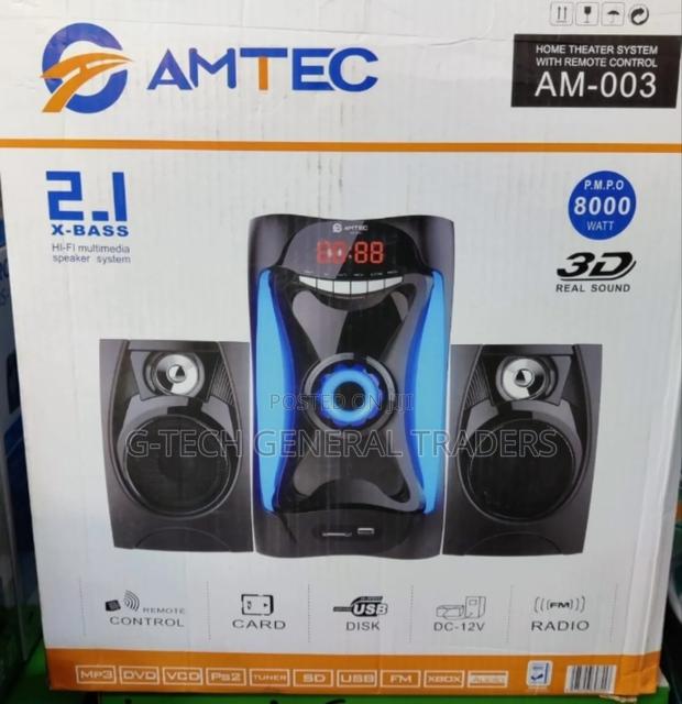 Amtec 2.1 X-bass Multimedia Speaker System Am-003 - main view