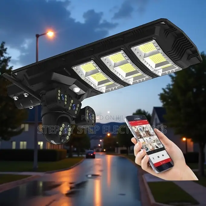 V380 Pro 450w Solar Camera 4g PTZ Ai Detection and Night Vision