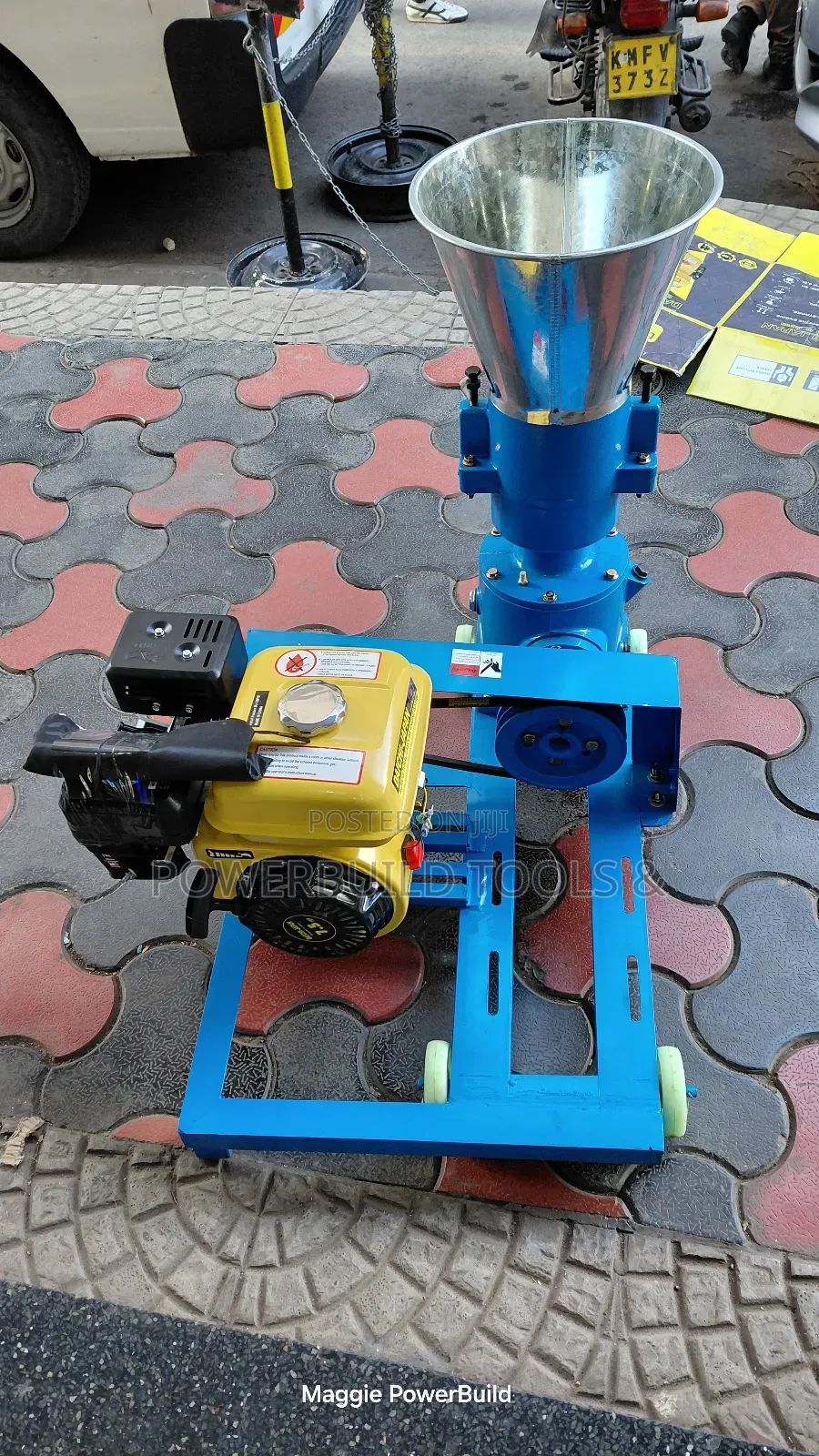 Daichi Japan 200kg/Hr Petrol Pelletizer Machine 7.5hp Engine