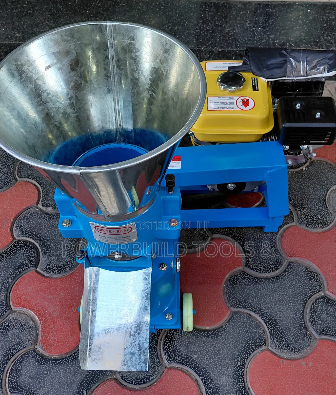 Daichi Japan 200kg/Hr Petrol Pelletizer Machine 7.5hp Engine