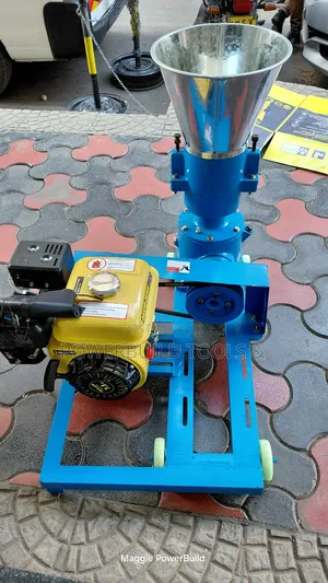 Complete Lenhard Germany Pellet Making Machine With Petrol Engine