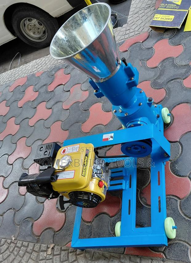 Complete Lenhard Germany Pellet Making Machine With Petrol Engine - thumbnail 3