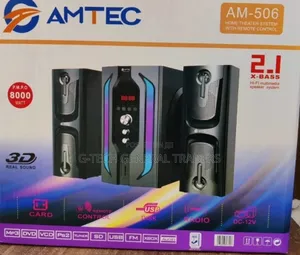 Amtec 2.1 X-bass Multimedia Speaker System Am-506