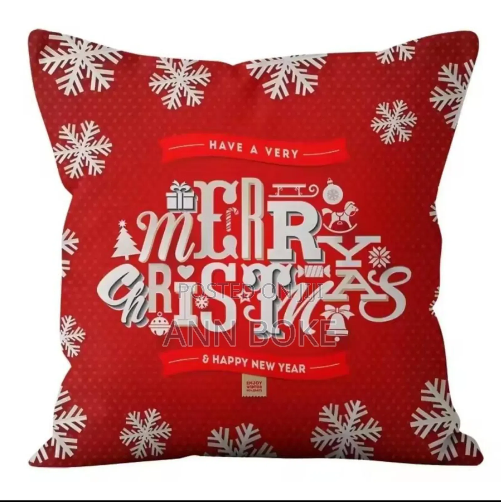 Christmas Pillow Covers (No Filler) for Christmas Decoration