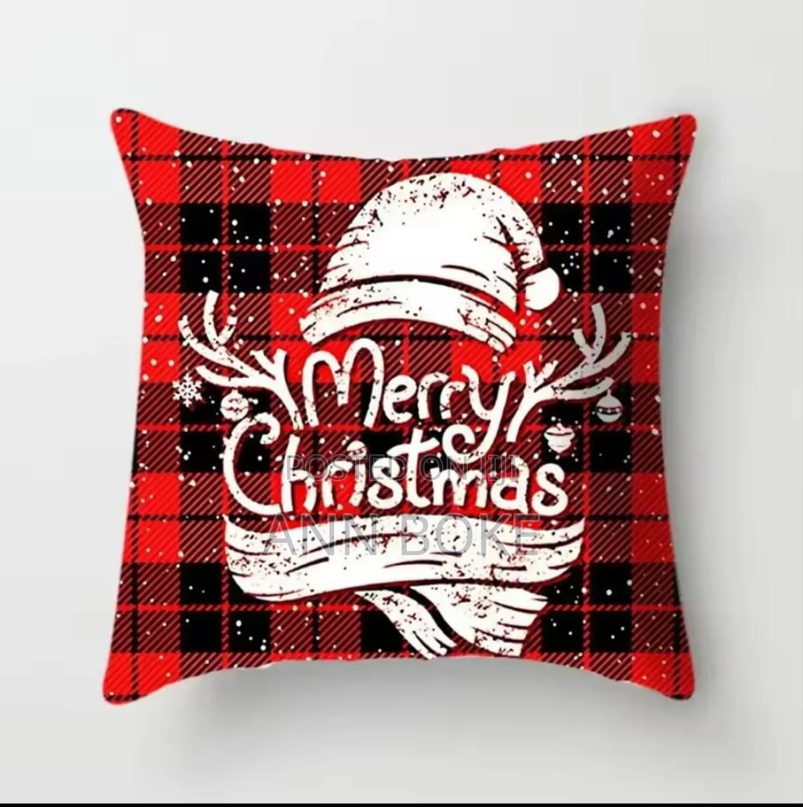 Christmas Pillow Covers (No Filler) for Christmas Decoration