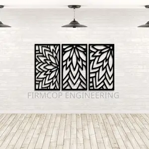 Floral CNC Screen – Outdoor Decorations