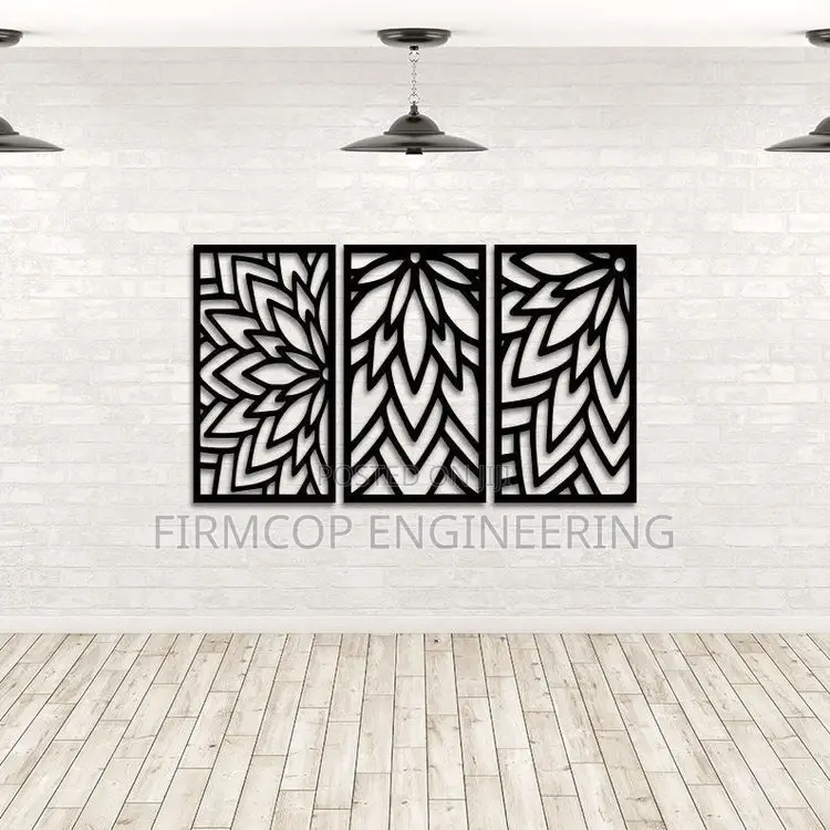 Floral CNC Screen – Outdoor Decorations