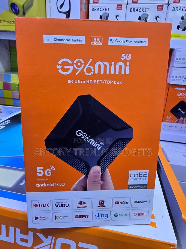 G96mini 8k Streaming Android Tv Box + Free Hdmi Cable - thumbnail 2