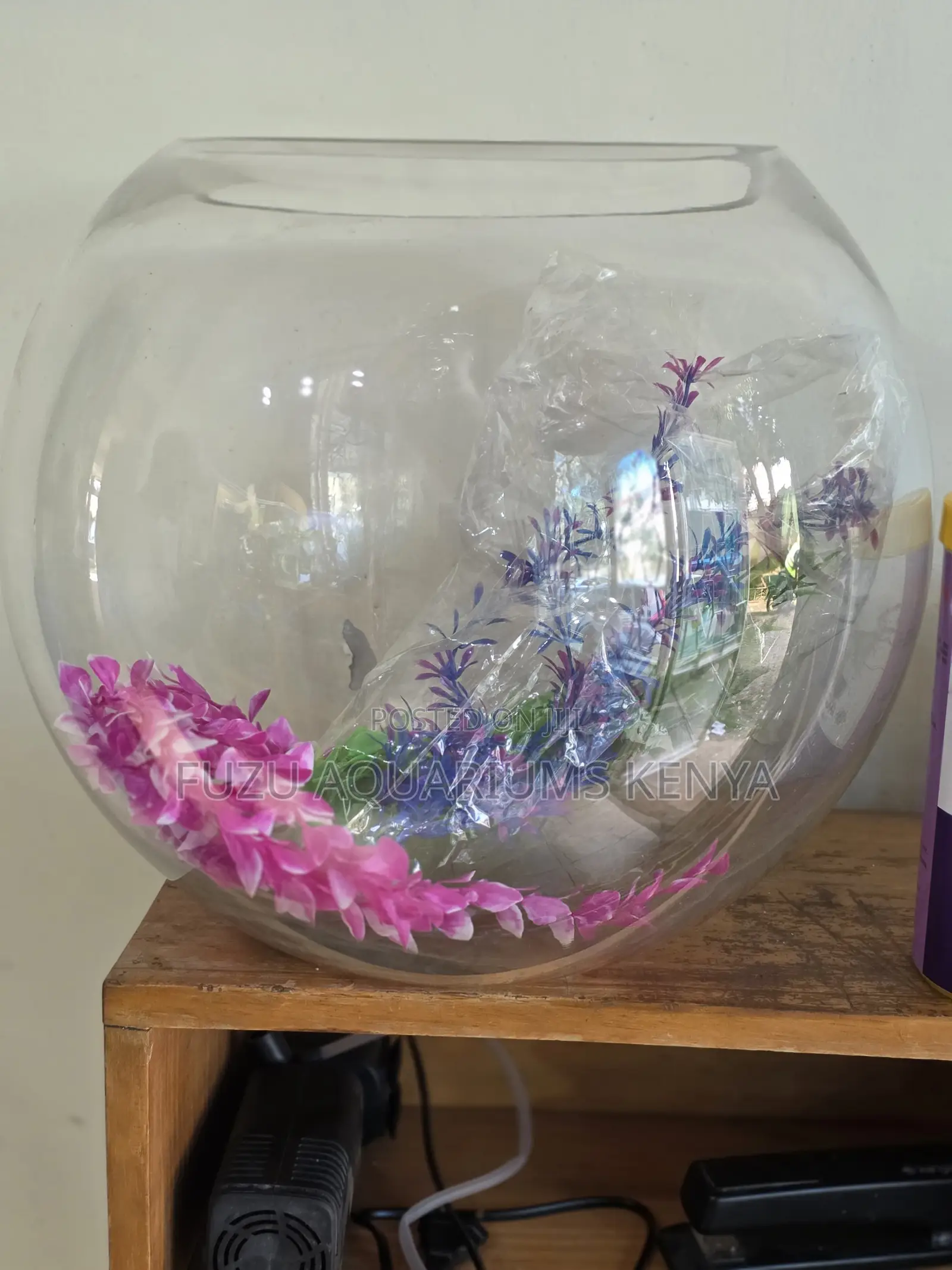 Crystal Clear 12l Big Fish Bowl for Home or Office