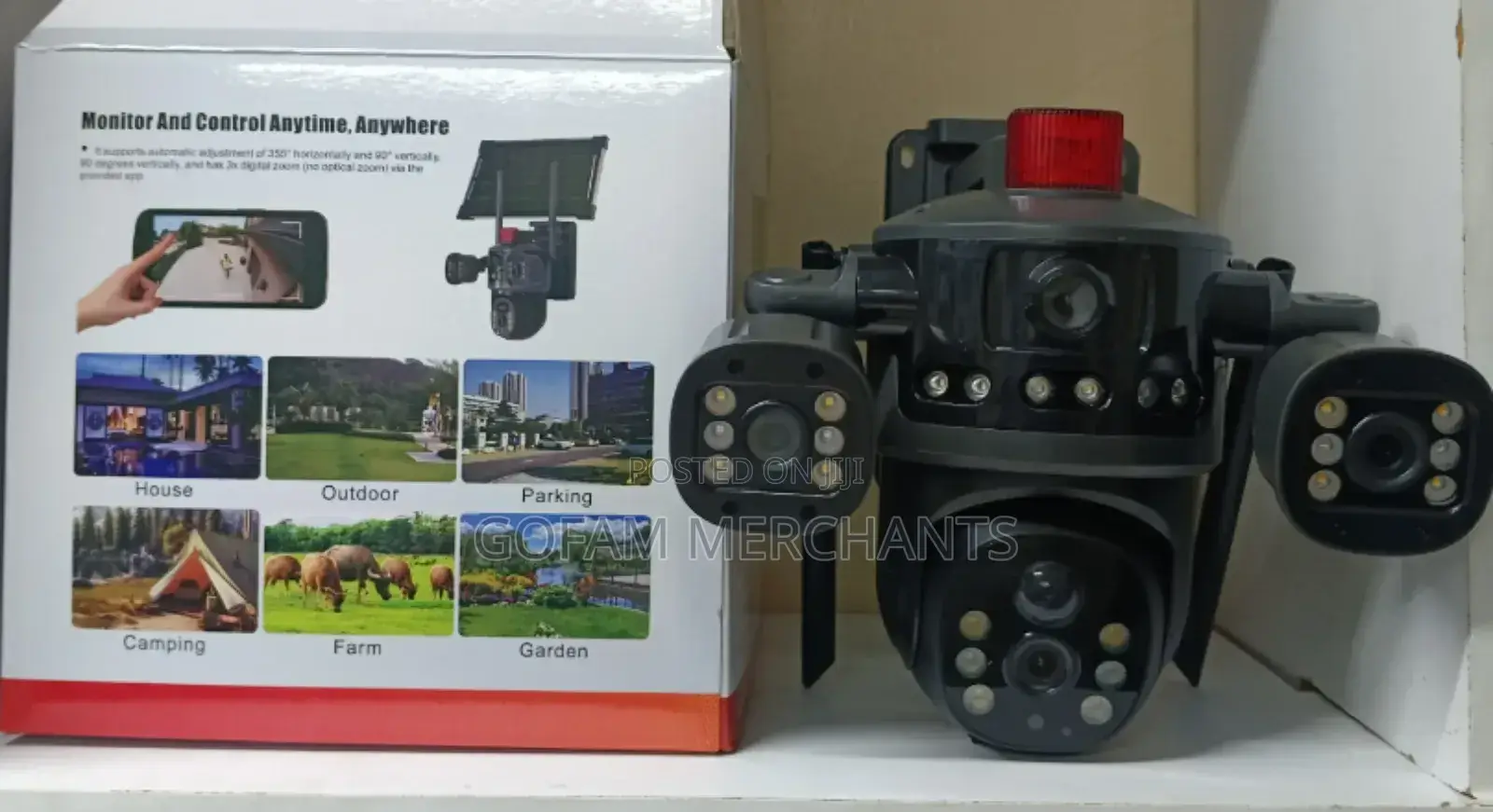 Alltop 600w 4g And Wifi Solar Camera