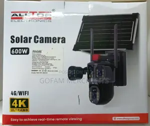 Alltop 600w 4g And Wifi Solar Camera