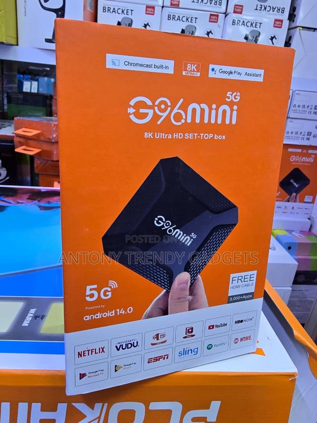 G96mini Android 14 Media Player Box With Google Assistant