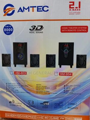Amtec 2.1 X-bass Multimedia Speaker System 8000w - main view