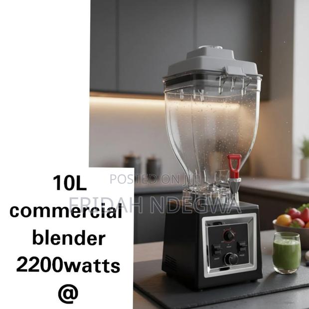 10l Commercial Blender 2200watts - main view