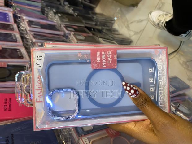 Enhanced Magnet Matte Clear Phone Case for iPhone 13 - main view