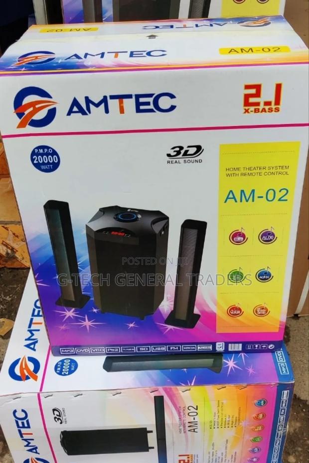 Amtec Am-02 2.1 X-bass Soundbar System 20000w