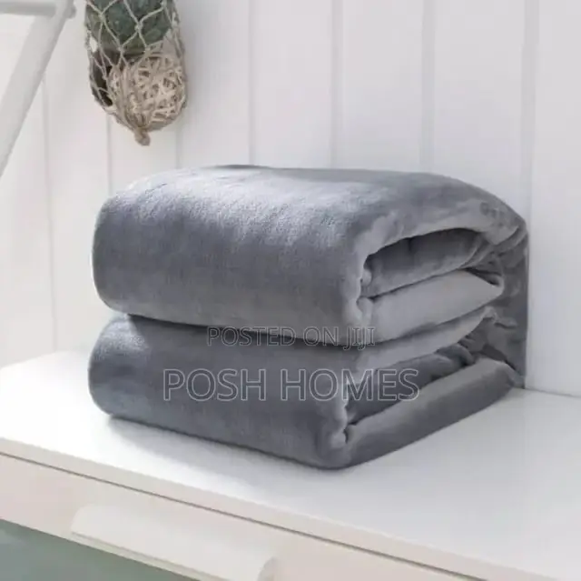 Plain Coral Fleece Throw Blankets