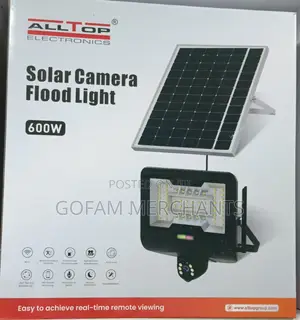 Solar Camera Floodlight 600w