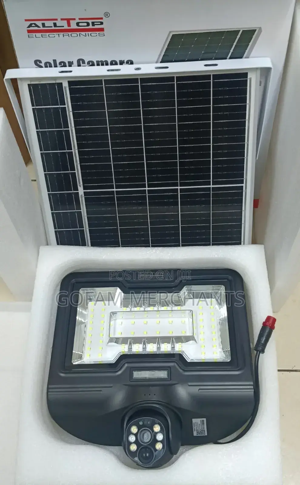 Solar Camera Floodlight 600w