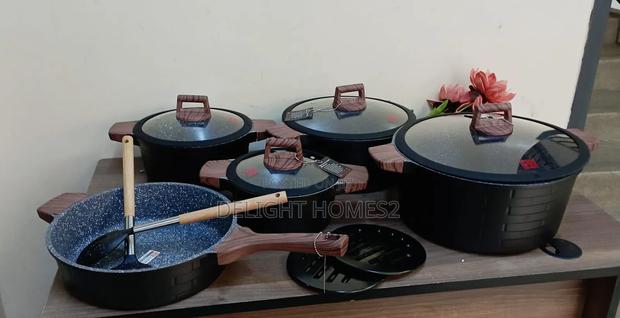 Granite Coating Kitchen Cookware Set_alp - main view