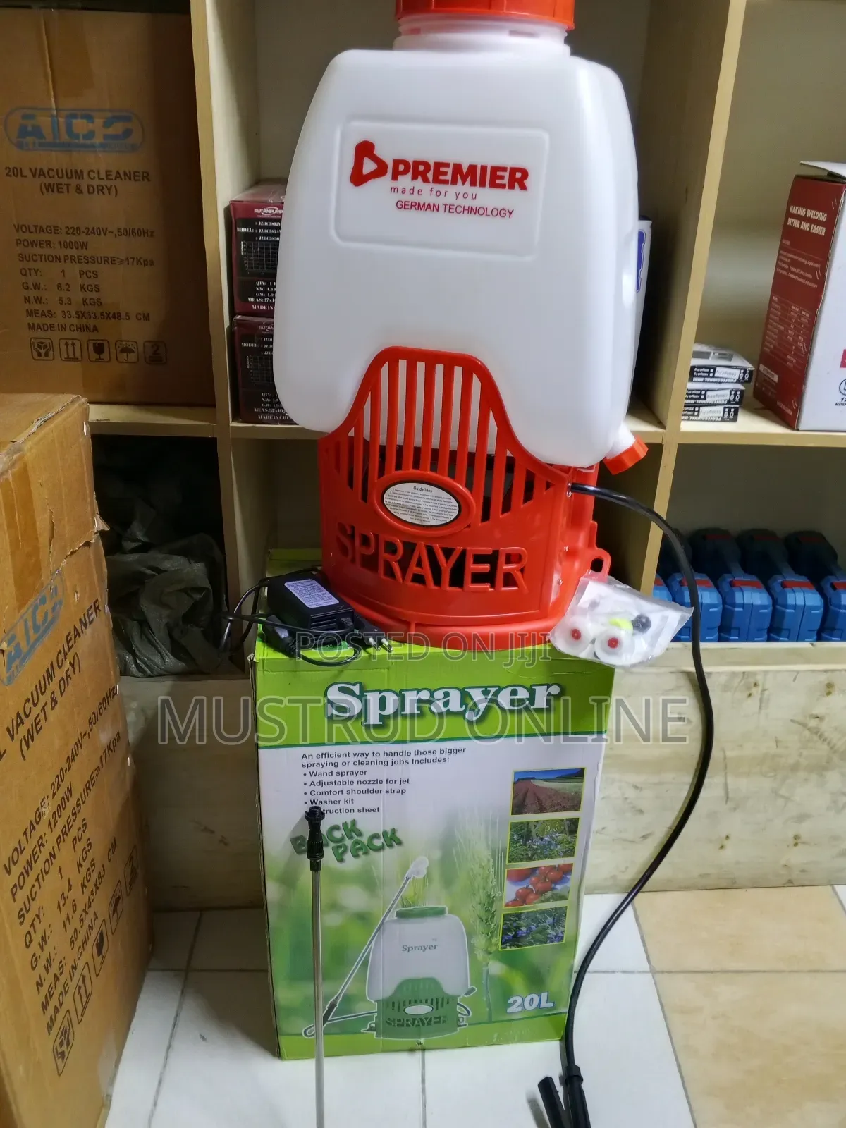 Rechargeable Premier Knapsack Sprayer