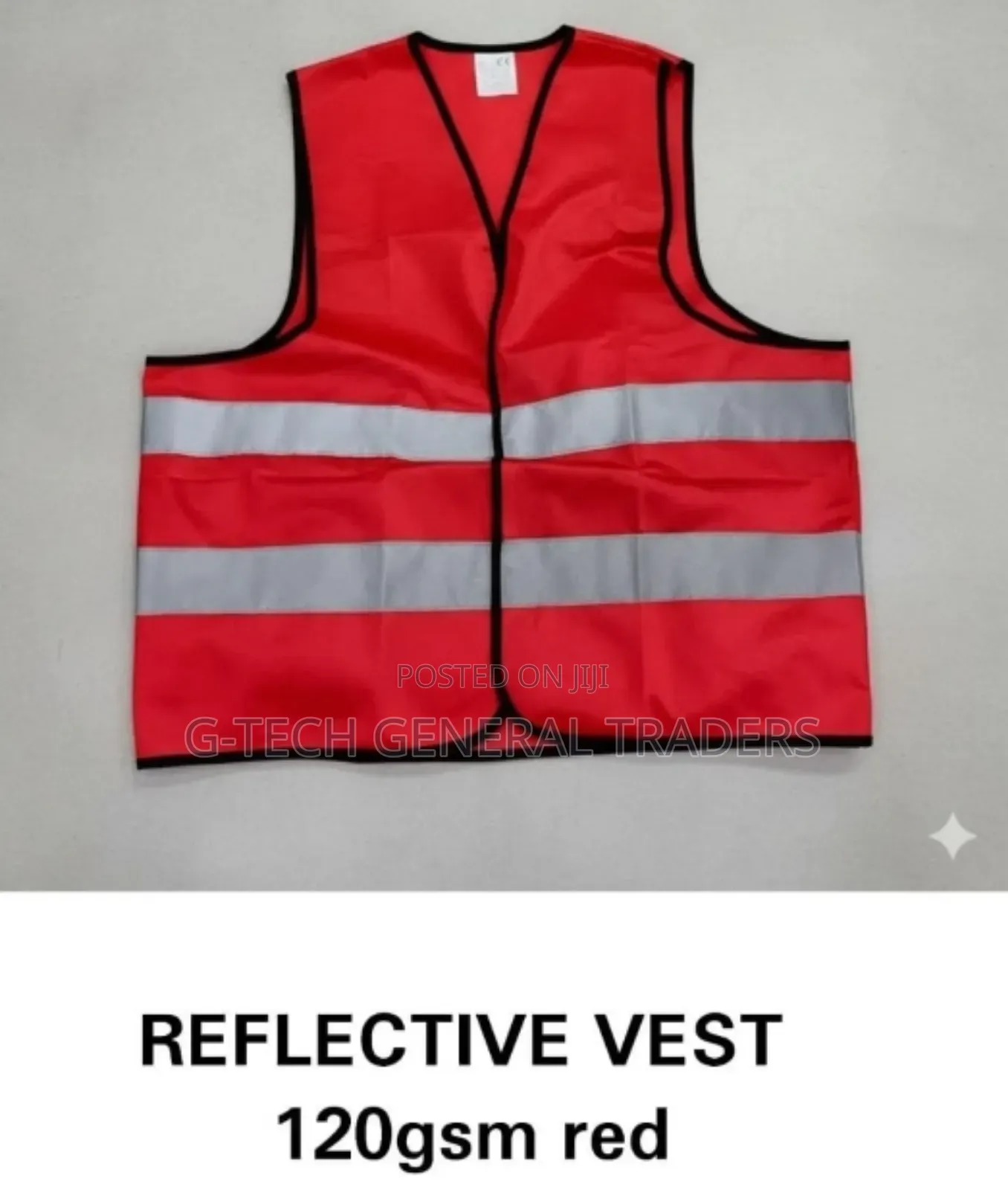 Reflective Vest Gsm120(Red,Green, Orange And Blue)