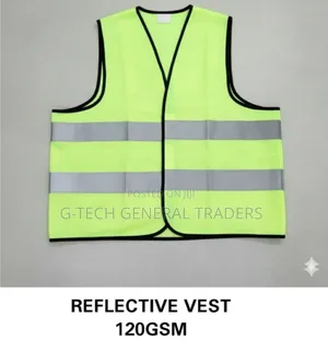 Reflective Vest Gsm120(Red,Green, Orange And Blue)