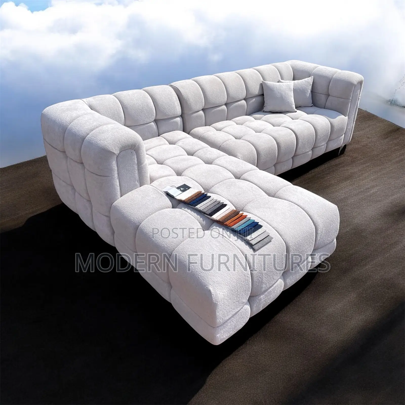 Elegant Bubble L Sofa