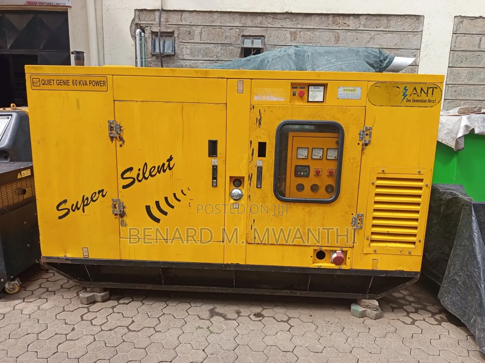 Generator 60kva Perkins