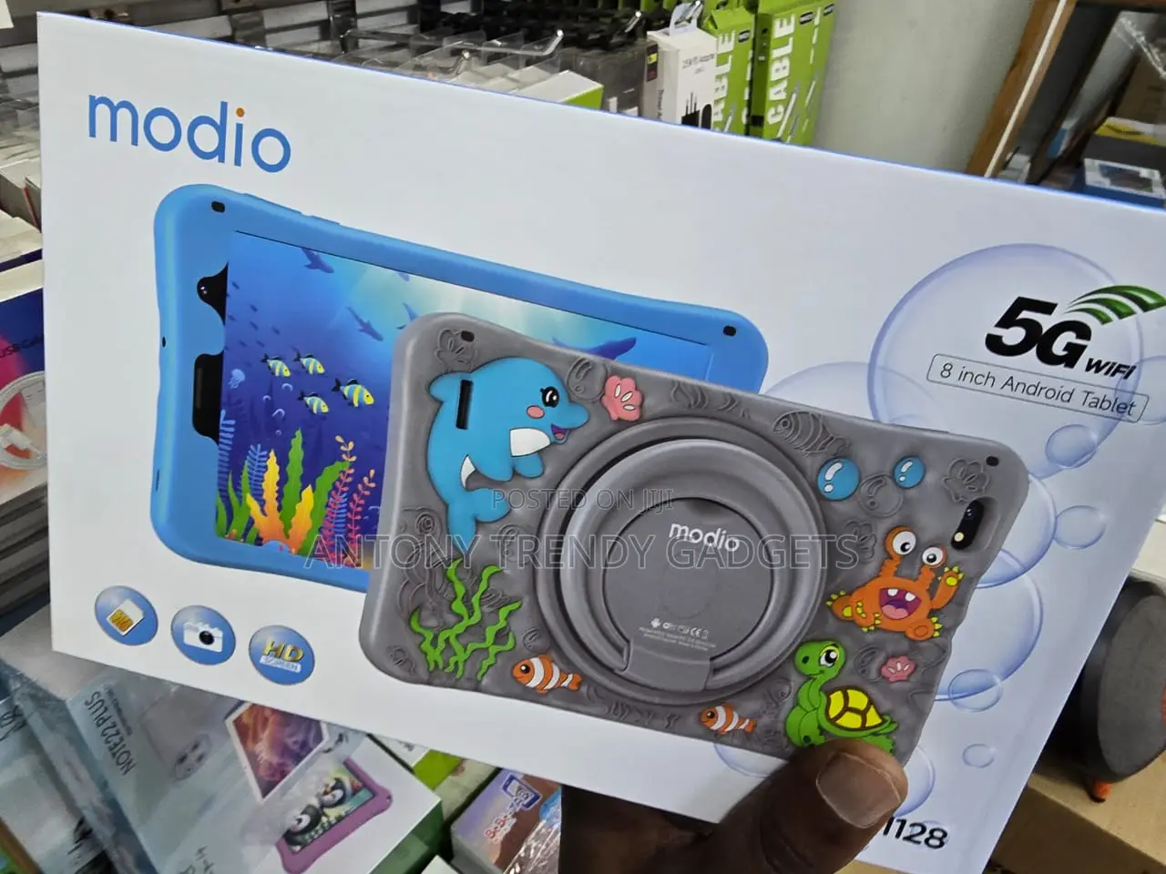 Modio M128 Educational Kids Tablet 5g Lte 6gb + 256gb With Free Stylus