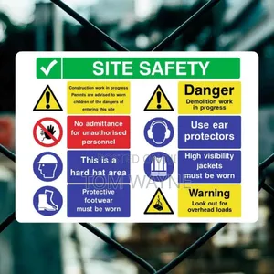 Site Safety Sign Boards