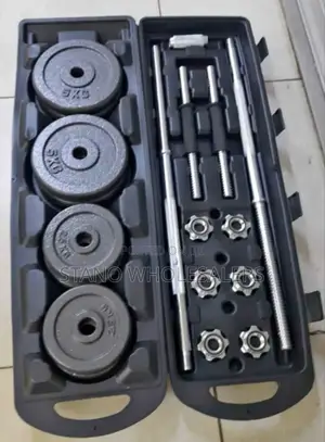 Black 50 KGS Dumbbells Set G/76