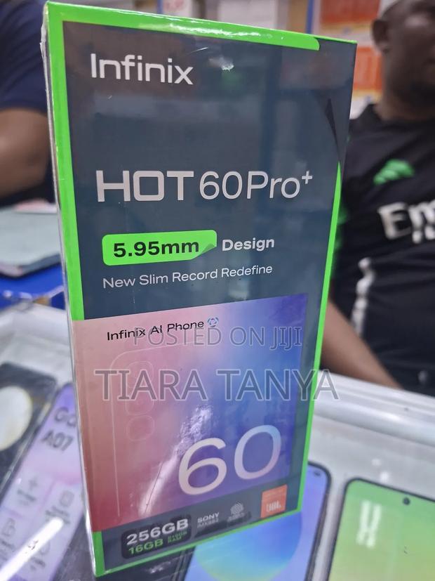 New Infinix Hot 60 Pro+ 128 GB Black - thumbnail 2