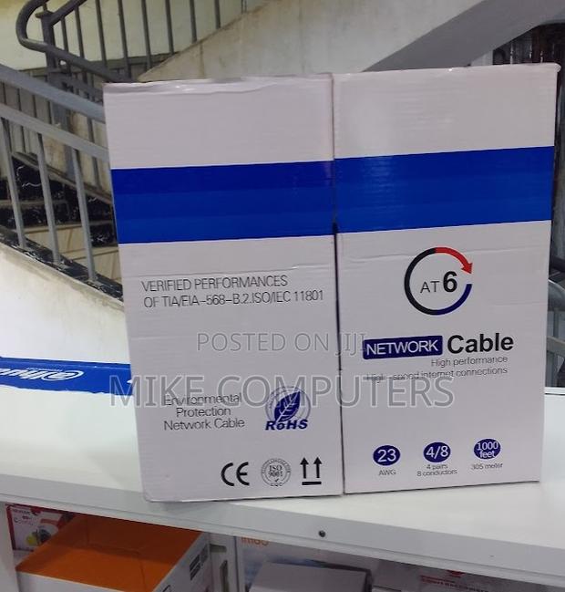 Lan Cable.Utp (Unshielded Twisted Pair) Cat.6 305